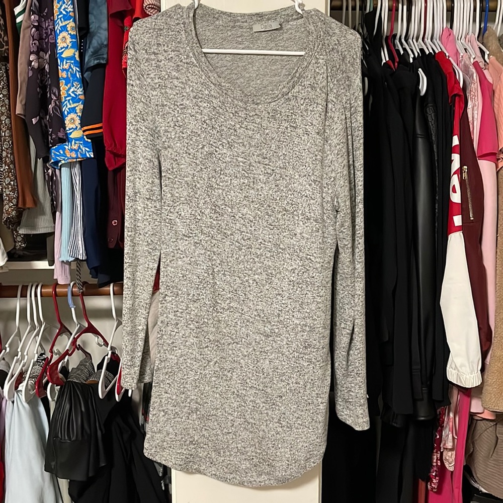 Grey Sweater Dress